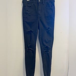 american eagle black jeans